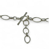 Multi Gemstone Bib Necklace , Spiritual Healing Crystal Cluster Necklace, Sterling Silver Adjustable Necklace, Chakra Jewelry Gifts for Her