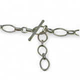 Multi Gemstone Cluster Bib Necklace , Spiritual Healing Crystal Necklace, Handmade Sterling Silver Adjustable Necklace, Chakra Jewelry