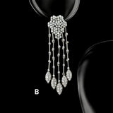 Sterling Silver CZ Pendant, Handmade Exclusive Pendant,Bridal Jewelry, Christmas Gifts, Bridesmaid Gifts, Thanksgiving Gifts, Gifts for Her