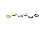 9mm Diamond Huggies Hoop Earrings, Second Piercing Hoop Earrings, Dainty Diamond Hoops, Cartiliage Hoops, Helix Hoops, 6.65mm inner Diameter