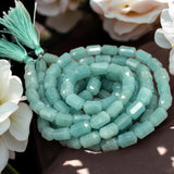 Amazonite Nugget Beads, Peruvian Amazonite Gemstone Beads, Jewelry Supplies, Bulk Wholesale Beads, 8mm - 12mm, 10” Strand