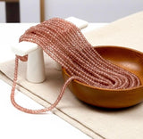 Strawberry Quartz Gemstone Beads, Jewelry Supplies for DIY Jewelry Making, Bulk Beads, Spiritual Healing Crytsal Beads, 4.5-5mm , 13" Strand