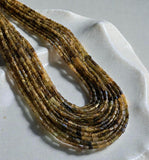 Petro tourmaline gemstone beads for chakra jewelry and meditation bead designs