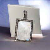 Handcrafted Gemstone Diamond Pendant