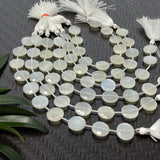 White moonstone gemstone bead strands from Akstar Gems jewelry making supplies collection