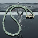 Natural untreated Indicolite Tourmaline necklace for women