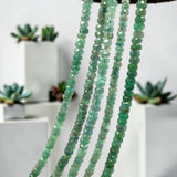 Emerald Beads, Zambian Emerald Beads, Natural Emerald Beads, Gemstone Beads, Wholesale Beads, Jewelry Supplies, Jewelry Making, 3mm - 6mm