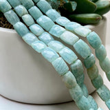 Natural Amazonite beads for jewelry making supplies