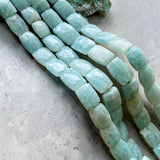 Healing crystal Amazonite beads for DIY jewelry and beading supplies