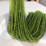 Luxury Peridot gemstone strands crafted by Akstar Gems for professional jewelry making.