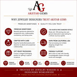 Akstar Gems natural gemstone and jewelry making supplies with quality focused sourcing , manufacturing and customer service