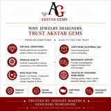 Akstar Gems premium jewelry supplies with natural gemstones, .925 silver, genuine pavé diamonds, secure shipping and trusted customer support.