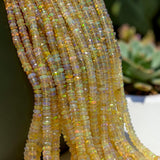 AAA+ Grade Ethiopian Welo opal beads for necklaces bracelets and fine gemstone jewelry