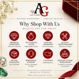 Akstar Gems jewelry trust guide featuring premium gemstones, sterling silver, genuine pave diamonds, quality craftsmanship and USA based support