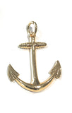 Anchor Charm, Gold Plated Charms, CZ Charms, Jewelry Supplies, Jewelry Making, Bulk Charms, CZ Micro Pave Anchor Charms, Wholesale Charms