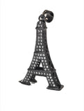 CZ Micro Pave Eiffel Tower Pendant, Jewelry Findings, Jewelry Supplies for DIY Jewelry Making, Wholesale Bulk Pendants