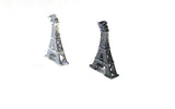 CZ Micro Pave Eiffel Tower Pendant, Jewelry Findings, Jewelry Supplies for DIY Jewelry Making, Wholesale Bulk Pendants