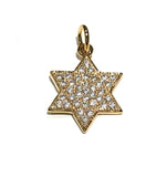 Pave Star Charm, Gold Star Charm, Silver Star Charm, Star Charms, Pave Charms, Jewelry Findings, Jewelry Supplies , Diy Jewelry, Bulk Charms