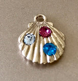 Shell Charms, Gold Shell Charms, Seashell Charm, Beach Charms, Ocean Charms, DIY Jewelry, Jewelry Findings, Jewelry Supplies, Jewelry Making
