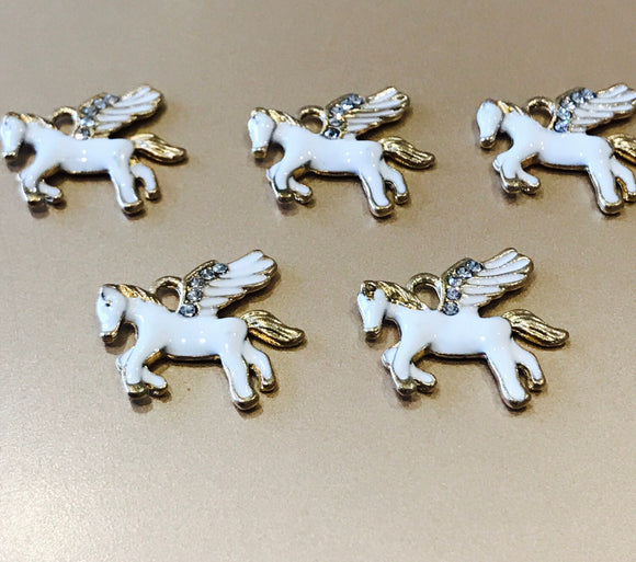 Pegasus Charms, Animal Charms, Bulk Horse Charms for DIY Jewelry, Jewelry Findings, Jewelry Supplies for Jewelry Making