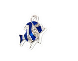 Silver Fish Charms, Fish Charms, Ocean Charms, Beach Charms, Silver Charms, DIY Jewelry, Jewelry Findings, Jewelry Supplies, Animal Charms