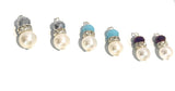 Bracelet Charms, Jewelry Making, Pearl Charm, Bead Charms, Jewelry Charms, Pearl Beads, Jewelry Findings, Crystal Charms, Charms Bulk, 2 Pcs