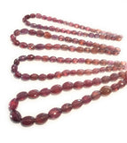 Natural Pink Sapphire Gemstone Beads, Jewelry Supplies for Jewelry Making, Genuine Pink Sapphire Wholesale Beads, Bulk Beads, 13"Strand