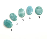 Larimar Cabochon, Gemstone Cabochon, Blue Larimar Cabochon, Natural Gemstone, Jewelry Supplies, Wire Wrapping, Jewelry Making, 1 Pc