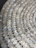 Natural Rainbow Moonstone Beads, Gemstone Beads, Jewelry Supplies, Jewelry Making, Wholesale Beads, Bulk Beads,