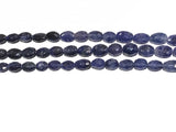 Blue Sapphire Beads, Sapphire Beads, Natural Gemstone Beads, Gemstone Beads, Jewelry Supplies, Wholesale Beads, 10x7mm-13x8mm, 13"Strand