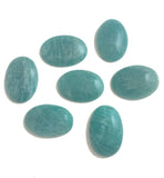 7 Pcs Amazonite Cabochon, Loose Gemstone, Natural Gemstone, Jewelry Making, Jewelry Supplies, Wire Wrapping, Bulk Gemstone Cabochon