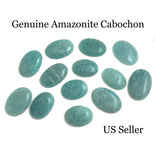 3 Pcs Amazonite Cabochon, Loose Natural Gemstone, Jewelry Making, Jewelry Supplies, Wire Wrapping, Bulk Gemstone Cabochon, 38x25mm-42x29mm