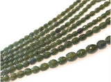 Natural Green Sapphire Gemstone Beads, Wholesale Beads for Jewelry Making, Jewelry Supplies, Bulk Beads, 13"Strand