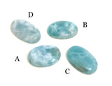 Larimar Cabochon, Gemstone Cabochons, Jewelry Making, Natural Gemstone, Wire Wrapping, Jewelry Supplies, Larimar, DIY Jewelry, 1 Pc