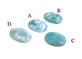 Larimar Cabochon, Gemstone Cabochons, Jewelry Making, Natural Gemstone, Wire Wrapping, Jewelry Supplies, Larimar, DIY Jewelry, 1 Pc