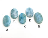 Larimar Cabochon, Loose Gemstone, Blue Larimar, Large Cabochon, Natural Gemstones, Gemstone Cabochons, Wire Wrapping, Jewelry Supplies