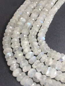 Natural Rainbow Moonstone Beads, Gemstone Beads, Jewelry Supplies, Jewelry Making, Wholesale Beads, Bulk Beads,