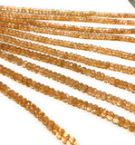 Citrine Gemstone Beads, Natural Citrine Beads, Jewelry Supplies for DIY Jewelry Making, Wholesale Bulk Beads, 5mm-5.5mm