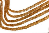 Citrine Gemstone Beads, Natural Citrine Beads, Jewelry Supplies for DIY Jewelry Making, Wholesale Bulk Beads, 5mm-5.5mm