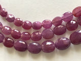 Pink Sapphire Beads, Gemstone Beads, Natural Sapphire Beads, September Birthstone, Wholesale Beads, Bulk Beads, Jewelry Supplies, 7" Strand
