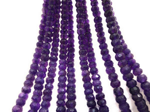 Amethyst Beads, Gemstone Beads, Amethyst, Jewelry Supplies, Jewelry Making, Wholesale Beads, Natural Gemstone Beads, Bulk Beads, 5-6mm