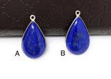 Lapis Lazuli Gemstone Charm, DIY Jewelry Making, Jewelry Findings