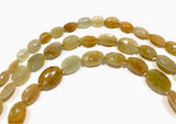 Natural Yellow Sapphire Gemstone Beads, Wholesale Jewelry Supplies for Jewelry Making, Genuine Sapphire Beads, 7"Strand