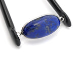 Lapis Lazuli Gemstone Connector, Sterling Silver Gemstone Findings, Jewelry Supplies for Jewelry Making, Jewelry Findings, DIY Jewelry