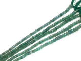 13" Zambian Emerald Gemstone Beads, Wholesale Bulk Beads, Jewelry Supplies, DIY Jewelry Making, 3mm - 6mm