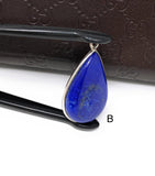 Lapis Lazuli Gemstone Charm, DIY Jewelry Making, Jewelry Findings