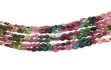 Tourmaline Beads, Gemstone Beads, Watermelon Color Tourmaline Beads, Jewelry Supplies, Wholesale Beads, Bulk Beads, DIY Jewelry Making