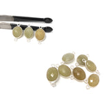 Yellow Sapphire Necklace, Dainty Gemstone Necklace, Sterling Silver Minimalist Necklace, Silver Minimalist Jewelry, Healing Jewelry