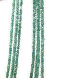 14" Genuine Zambian Emerald Beads, Emerald Beads, Wholesale Bulk Beads, Jewelry Supplies for Jewelry Making, 3mm - 3.5mm