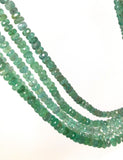Emerald Beads, Zambian Emerald Beads, Natural Emerald Beads, Gemstone Beads, Wholesale Beads, Jewelry Supplies, Jewelry Making, 3mm - 6mm